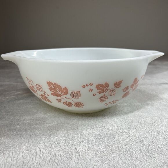 Vintage Pyrex Mixing Bowls Lot Of 3 American Gooseberry Sunflower - Picture 13 of 16